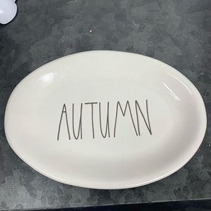 Rae Dunn Autumn Fall home dish tray